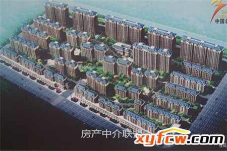 加华国际东户高层两室一厅向阳南北通